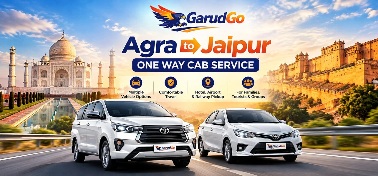 Agra to Jaipur cab
