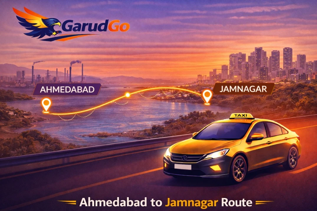 Ahmedabad to Jamnagar Cab Service