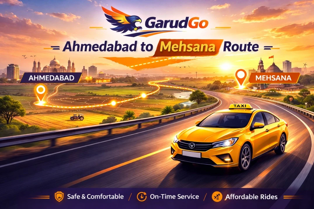 Ahmedabad to Mehsana Cab Service