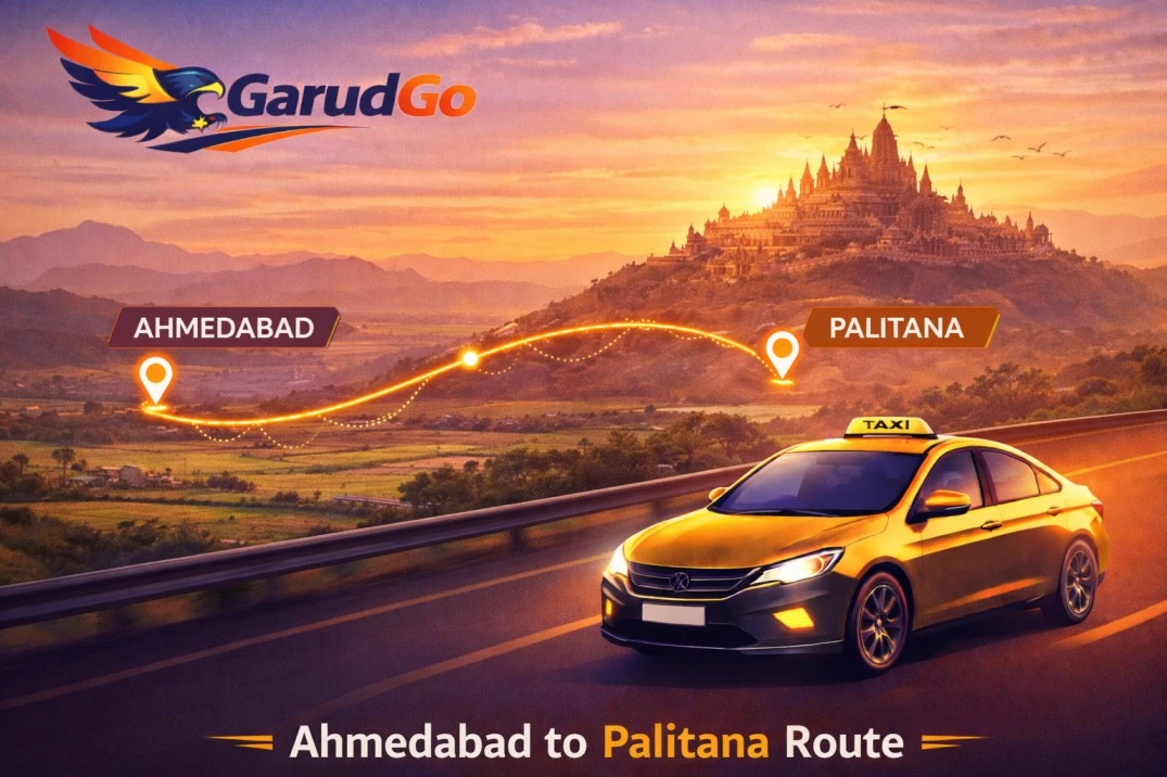 Ahmedabad to Palitana Cab Service