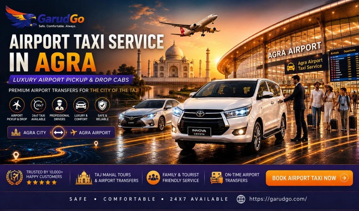 Airport Taxi Service in Agra