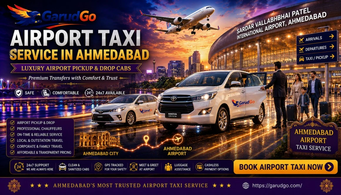 Airport Taxi Service in Ahmedabad
