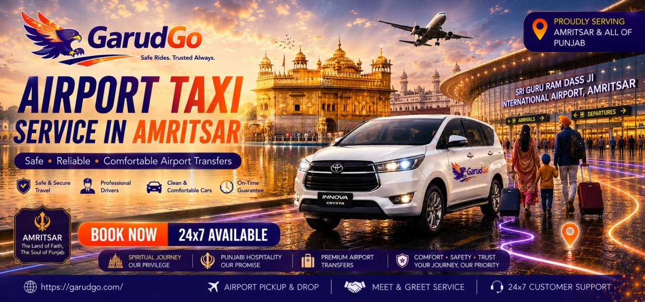 Airport Taxi Service in Amritsar