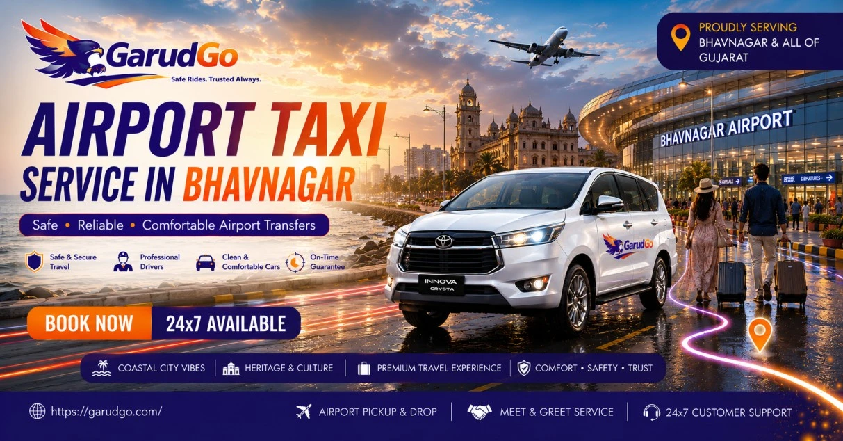 Airport Taxi Service in Bhavnagar