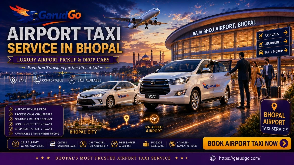 Airport Taxi Service in Bhopal