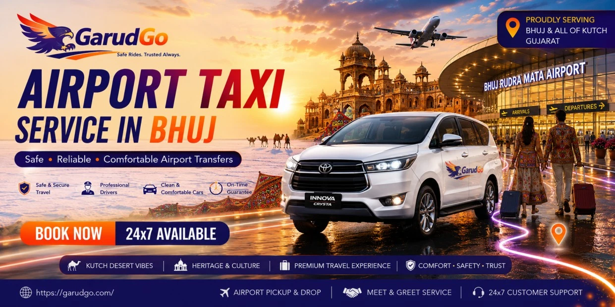 Airport Taxi Service in Bhuj