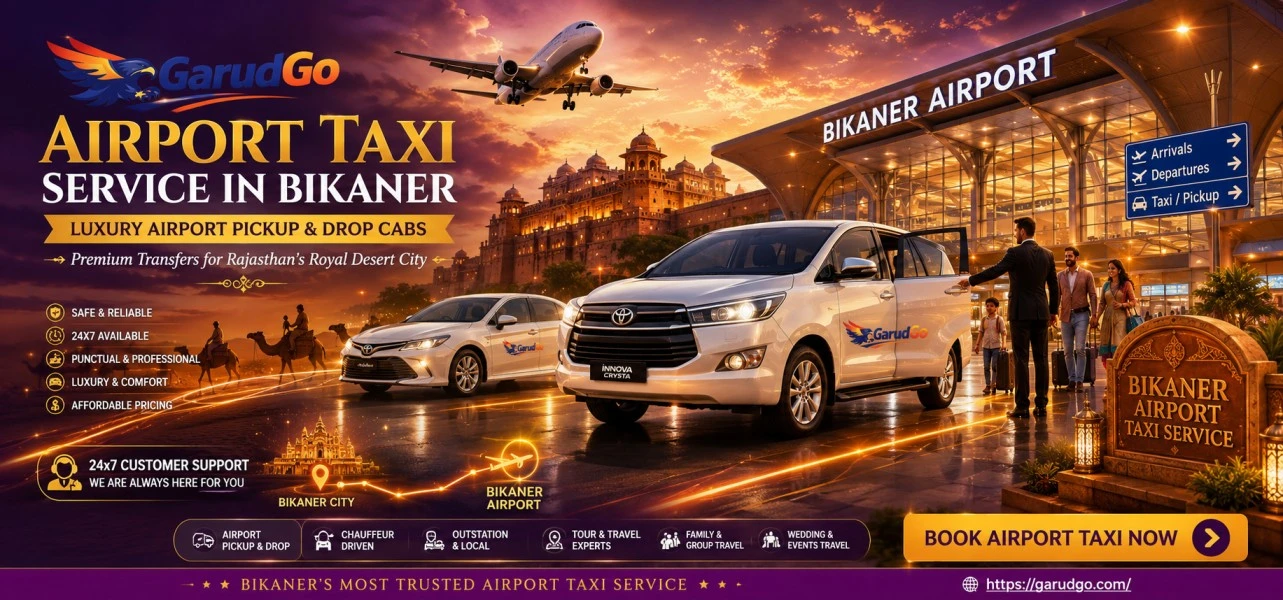 Airport Taxi Service in Bikaner