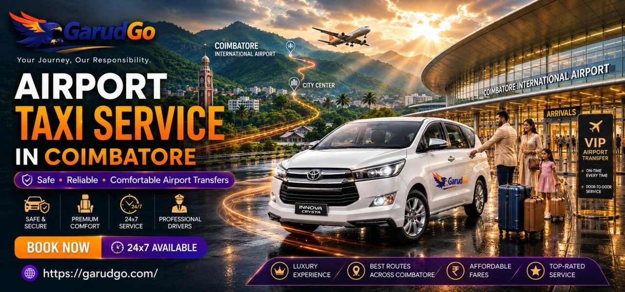 Airport Taxi Service in Coimbatore