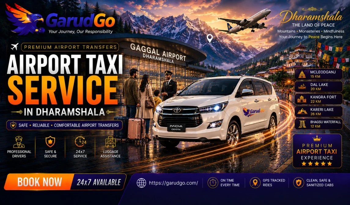 Airport Taxi Service in Dharamshala