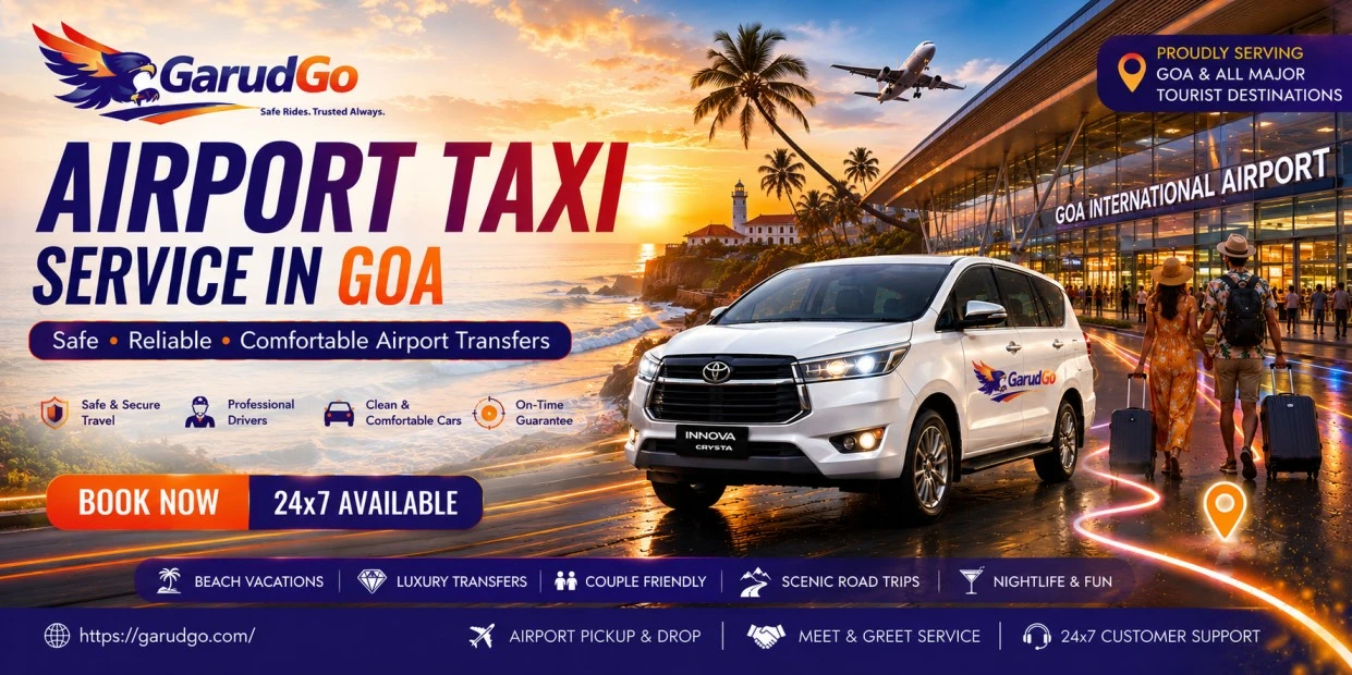 Airport Taxi Service in Goa