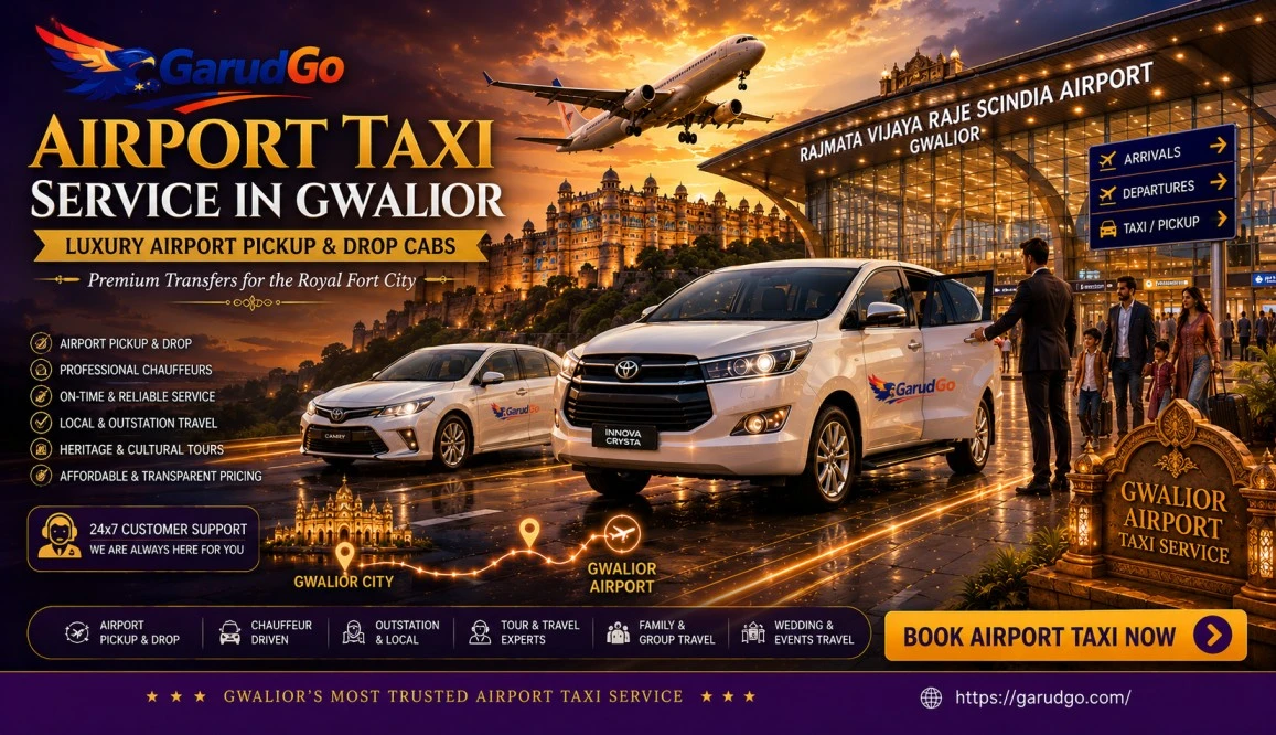 Airport Taxi Service in Gwalior