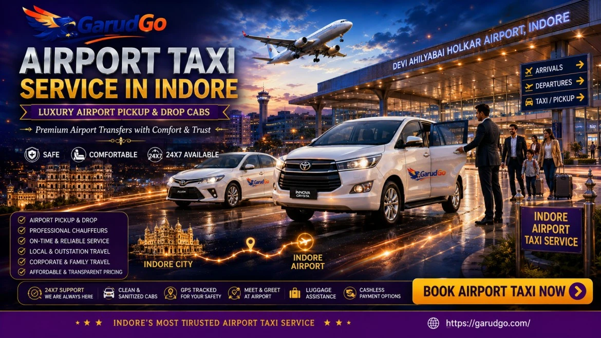 Airport Taxi Service in Indore