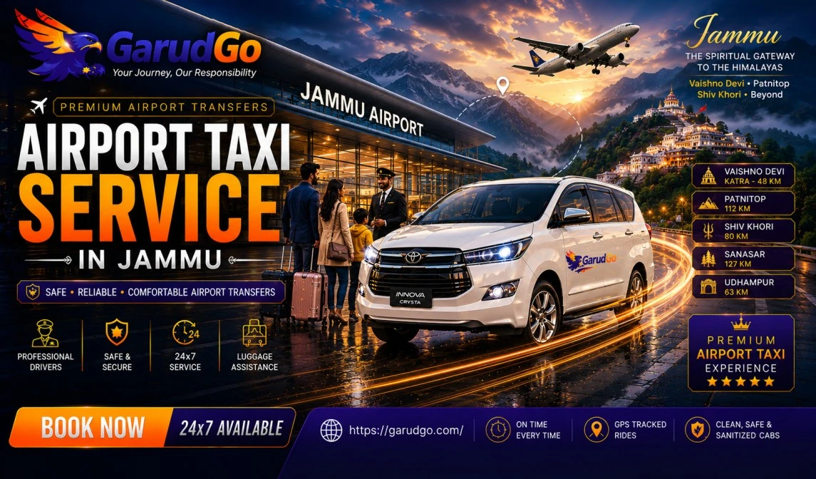 Airport Taxi Service in Jammu