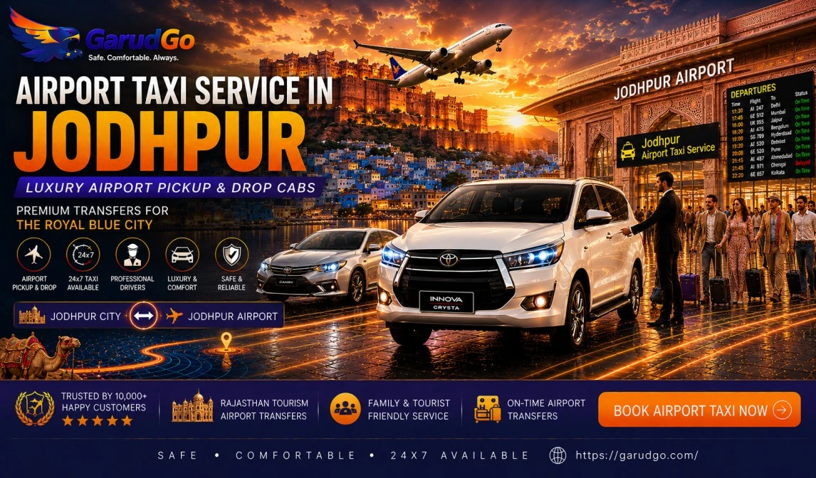 Airport Taxi Service in Jodhpur