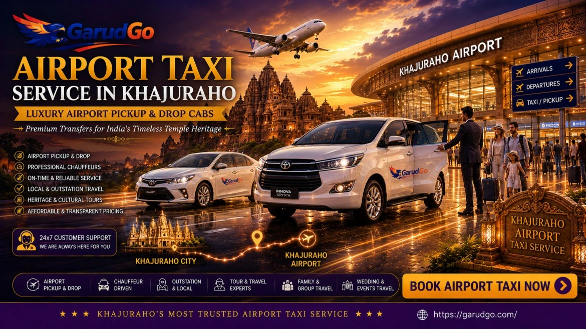 Airport Taxi Service in Khajuraho