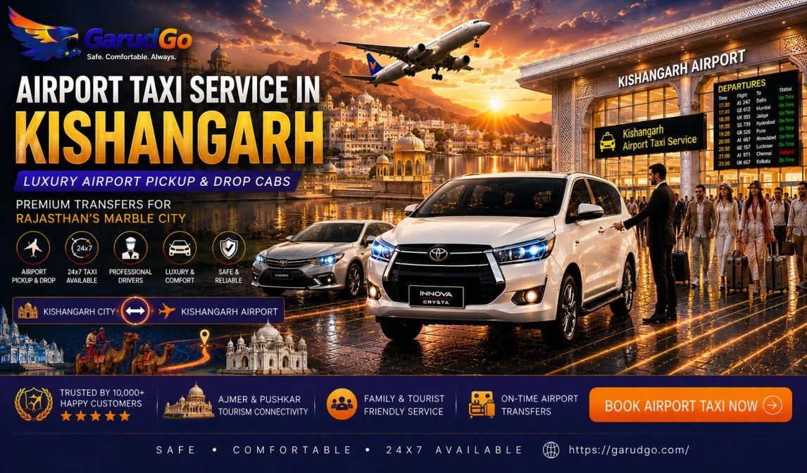 Airport Taxi Service in Kishangarh