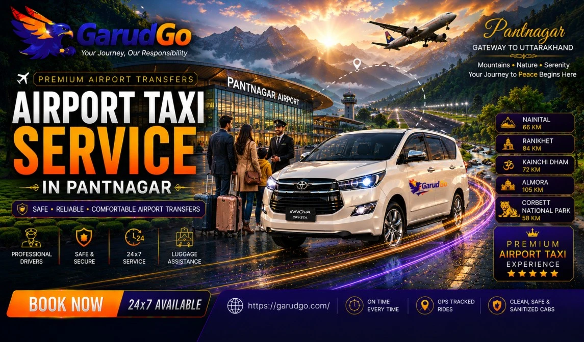 Airport Taxi Service in Pantnagar