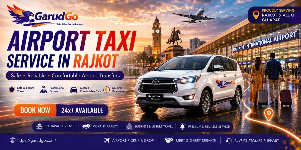 Airport Taxi Service in Rajkot