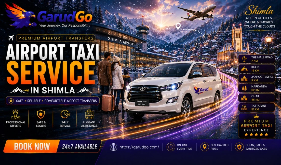 Airport Taxi Service in Shimla