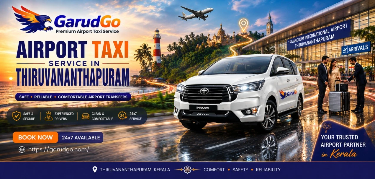 Airport Taxi Service in Thiruvananthapuram