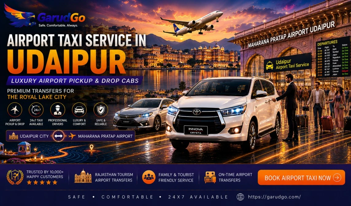 Airport Taxi Service in Udaipur