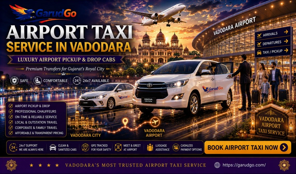 Airport Taxi Service in Vadodara