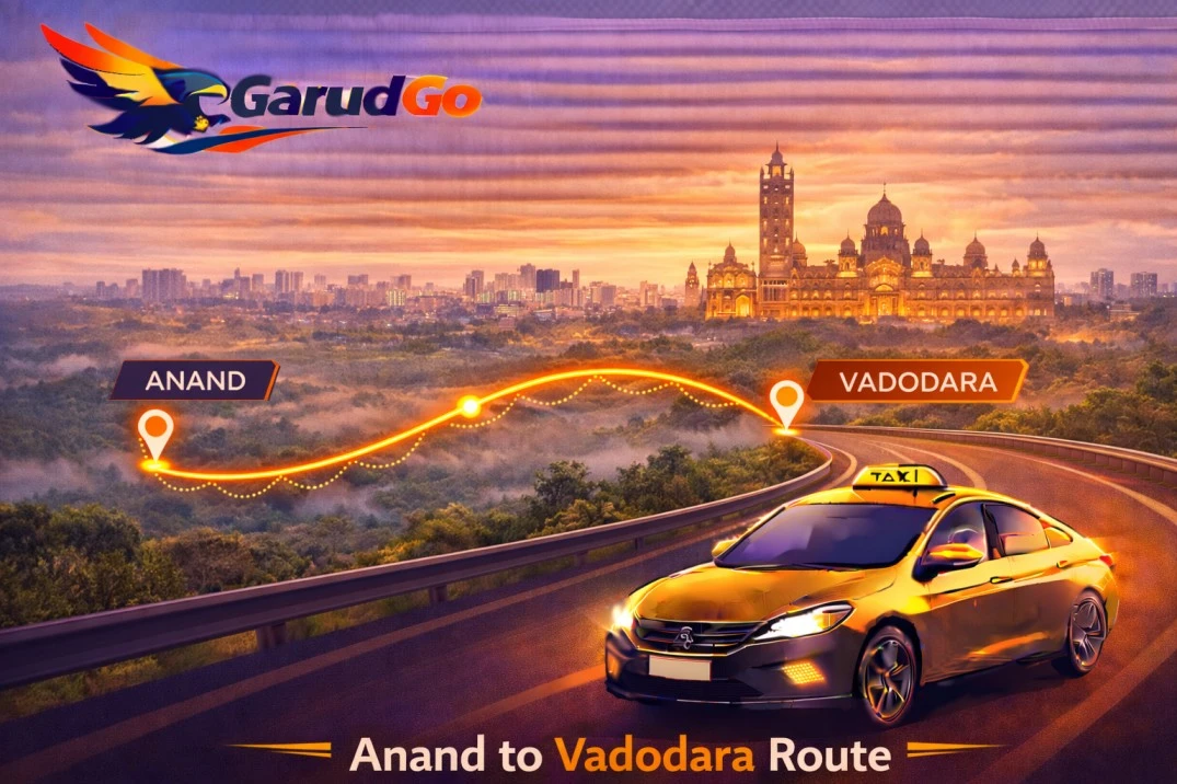 Anand to Vadodara Cab Service