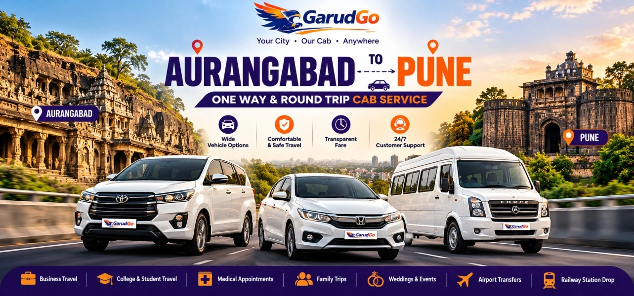 Aurangabad to Pune Cab Service