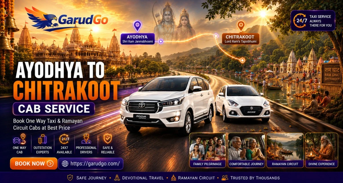 Ayodhya to Chitrakoot Cab Service