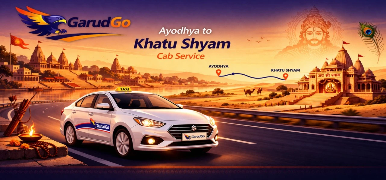 Ayodhya to Khatu Shyam Cab Service