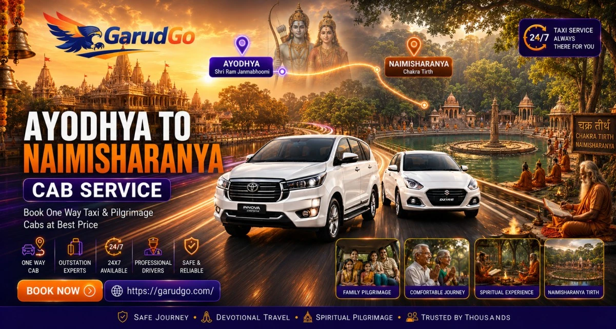 Ayodhya to Naimisharanya Cab Service
