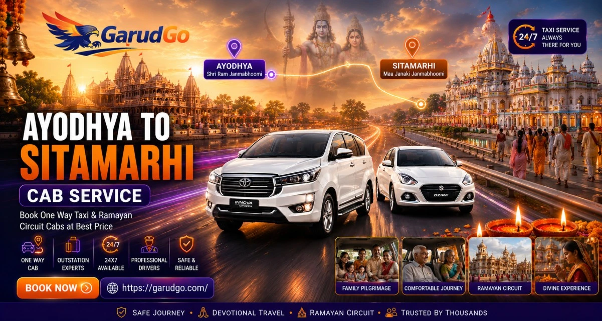 Ayodhya to Sitamarhi Cab Service