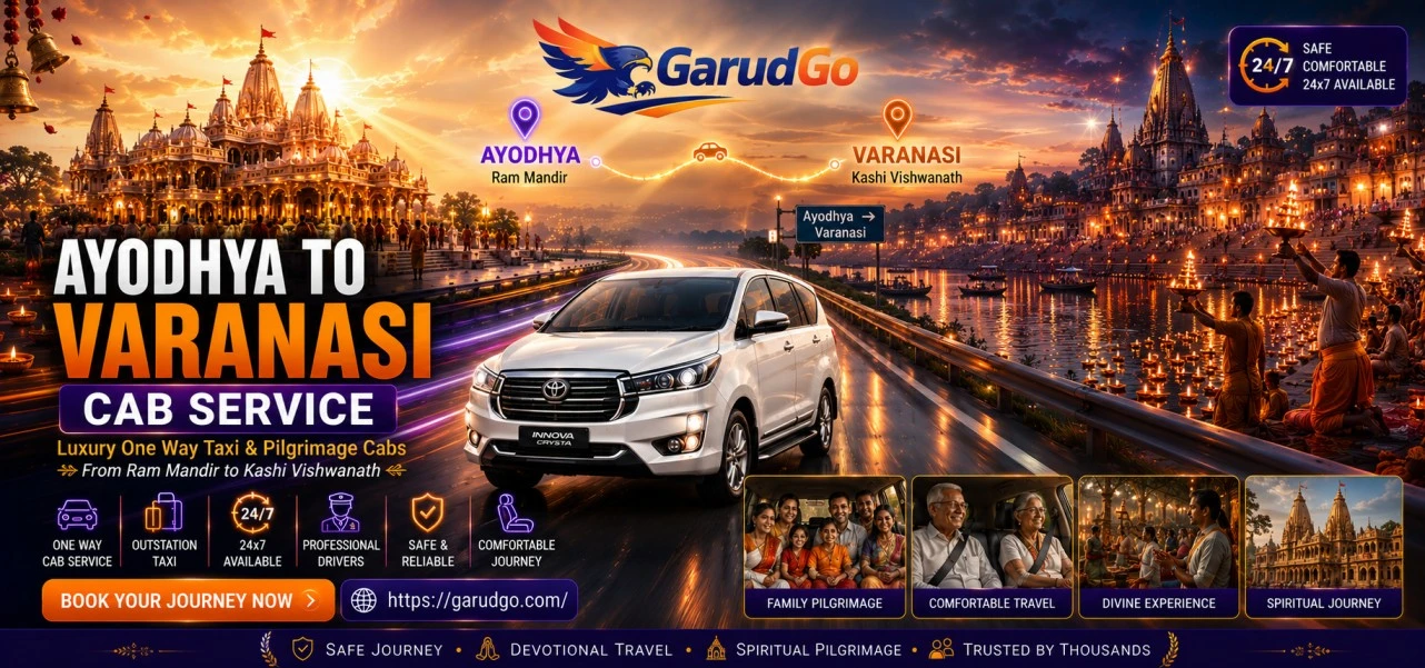 Ayodhya to Varanasi Cab Service