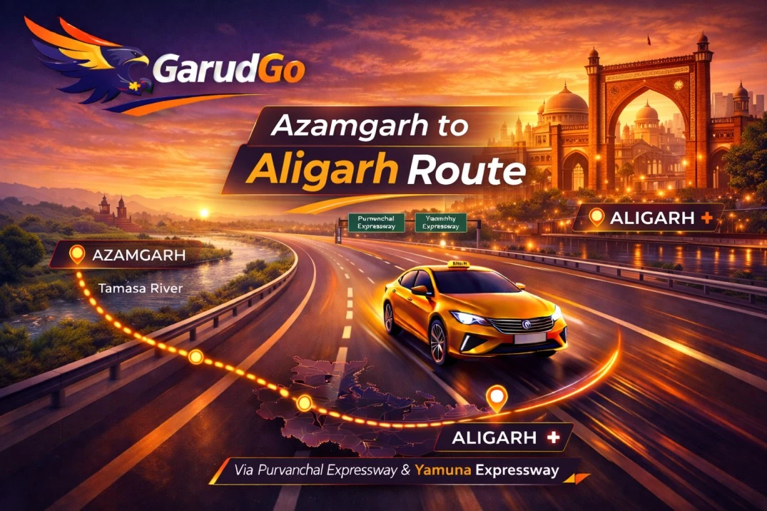 Azamgarh to Aligarh Cab Service