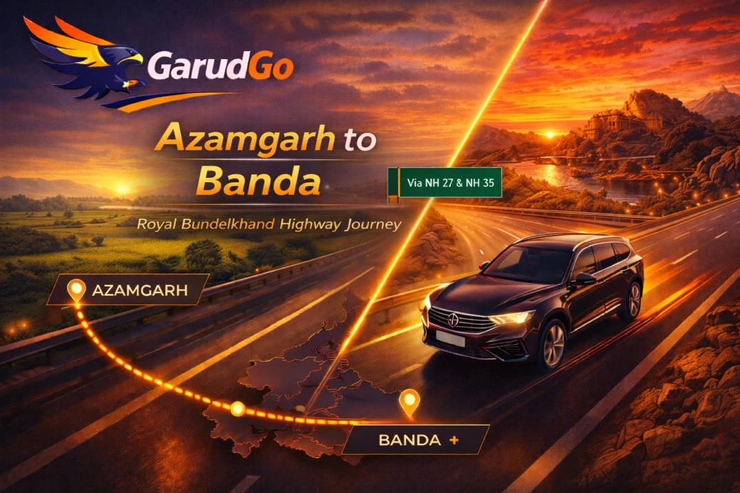 Azamgarh to Banda Cab Service