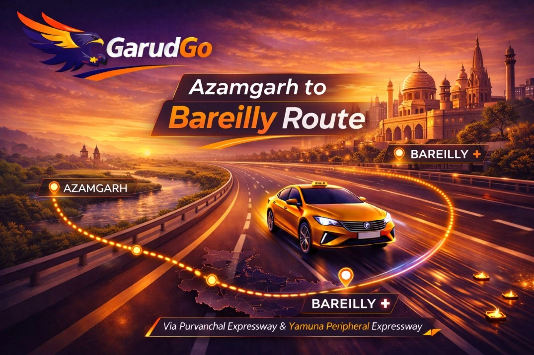Azamgarh to Bareilly Cab Service