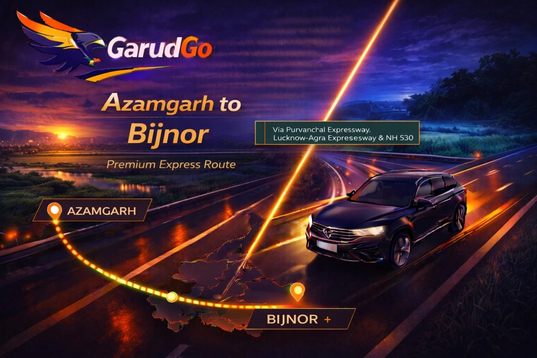 Azamgarh to Bijnor Cab Service