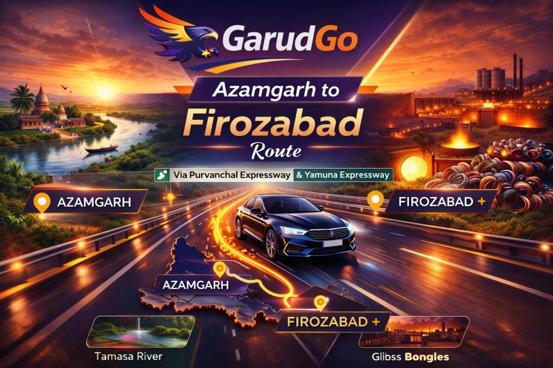 Azamgarh to Firozabad Cab Service