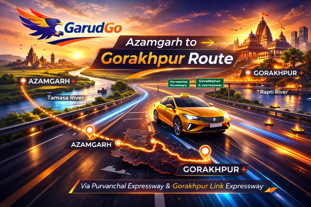 Azamgarh to Gorakhpur Cab Service