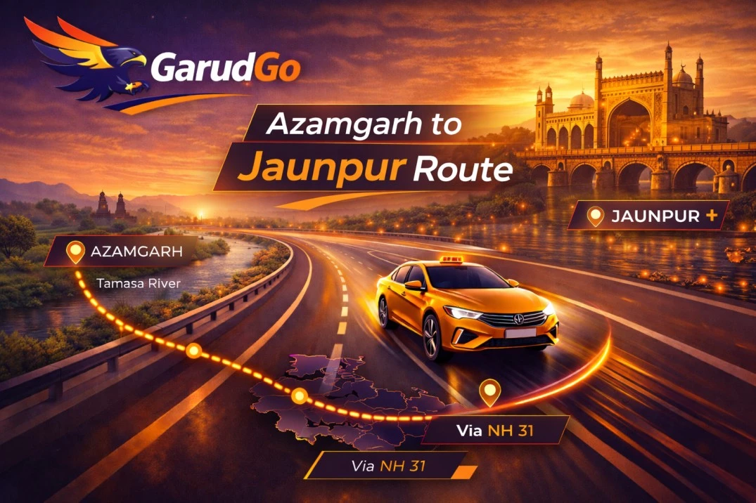 Azamgarh to Jaunpur Cab Service