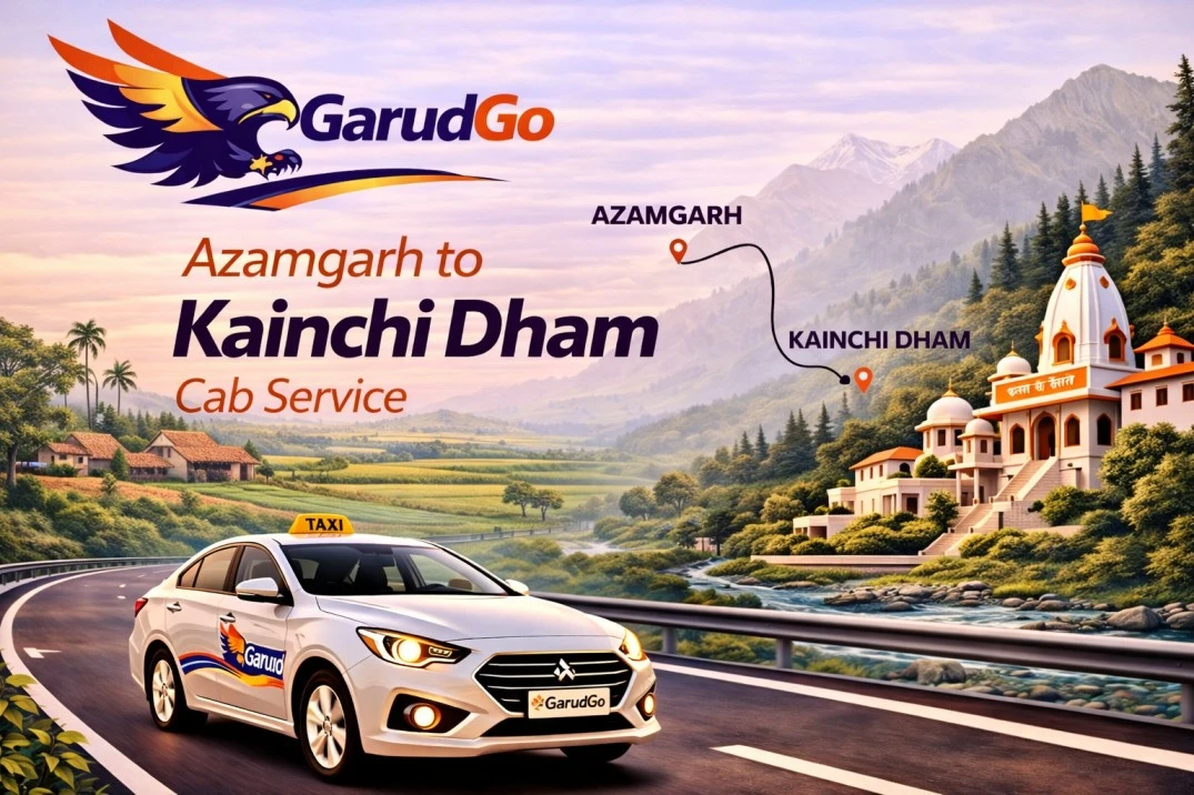 Azamgarh to Kainchi Dham Cab Service