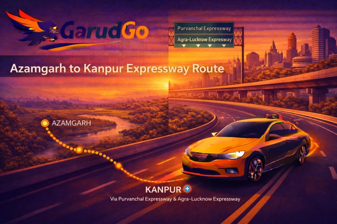 Azamgarh to Kanpur Cab Service