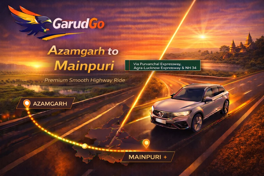 Azamgarh to Mainpuri Cab Service