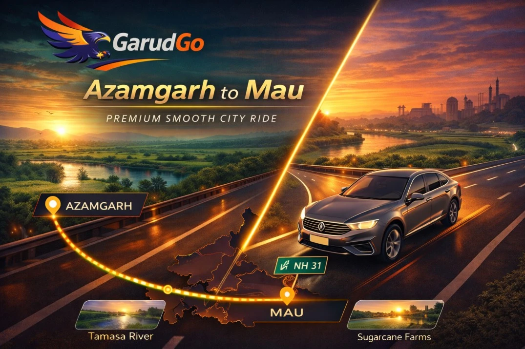 Azamgarh to Mau Cab Service
