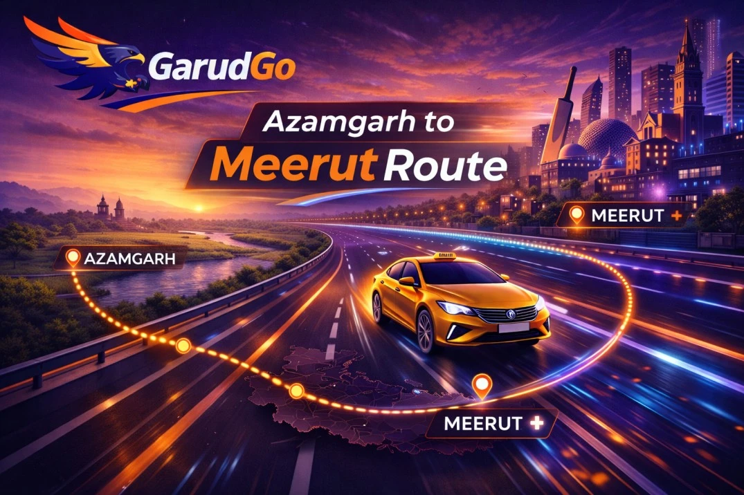 Azamgarh to Meerut Cab Service