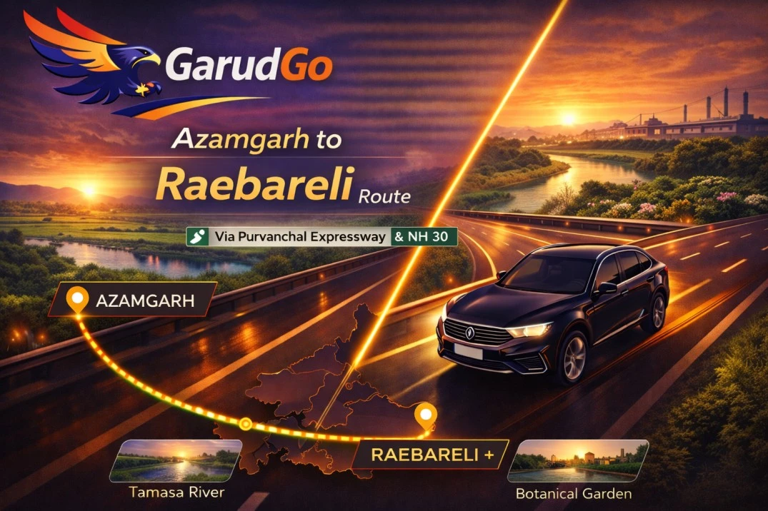 Azamgarh to Raebareli Cab Service