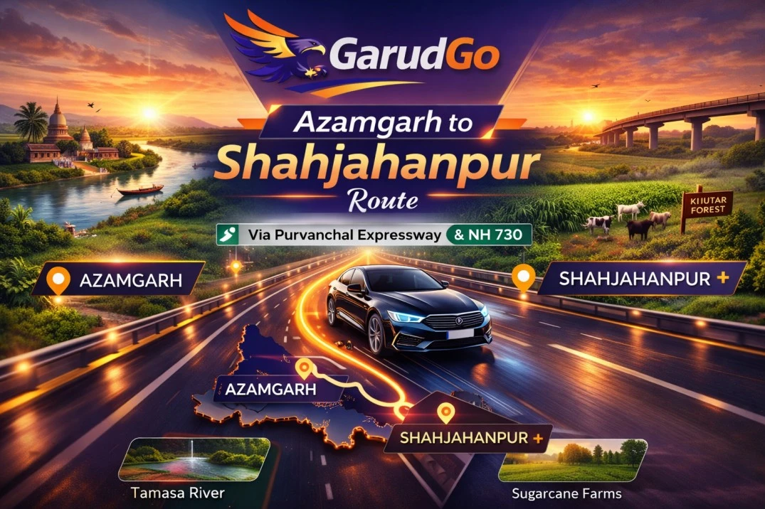 Azamgarh to Shahjahanpur Cab Service