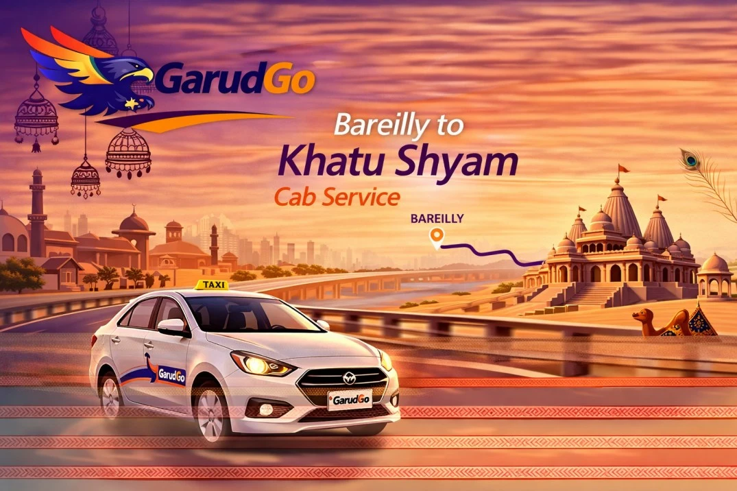 Bareilly to Khatu Shyam Cab Service