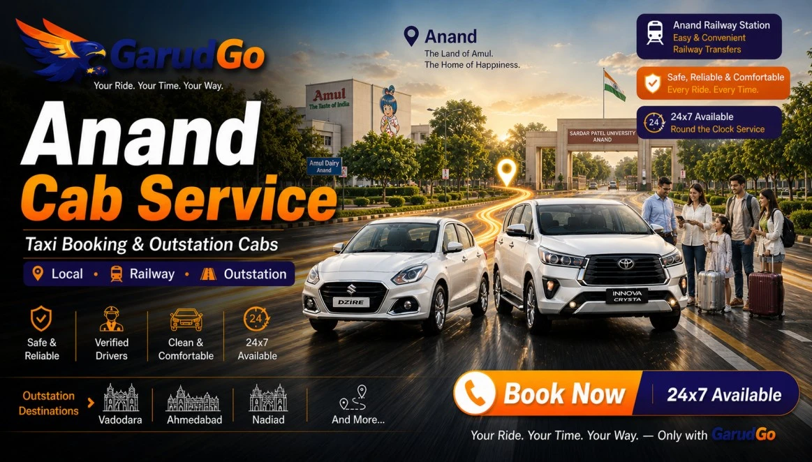Cab Service In Anand