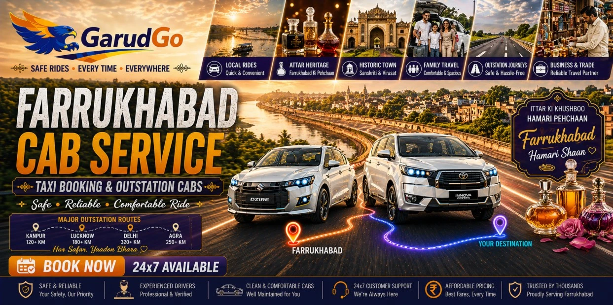 Cab Service In Farrukhabad